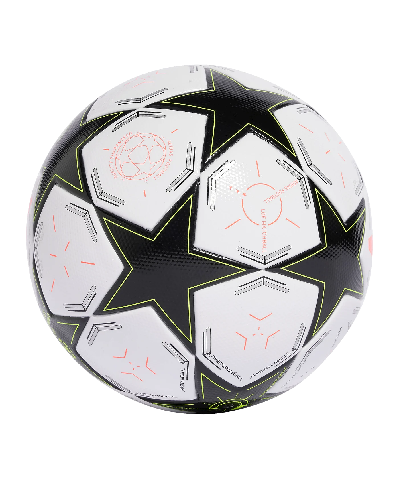 adidas UCL League Trainingsball Weiss