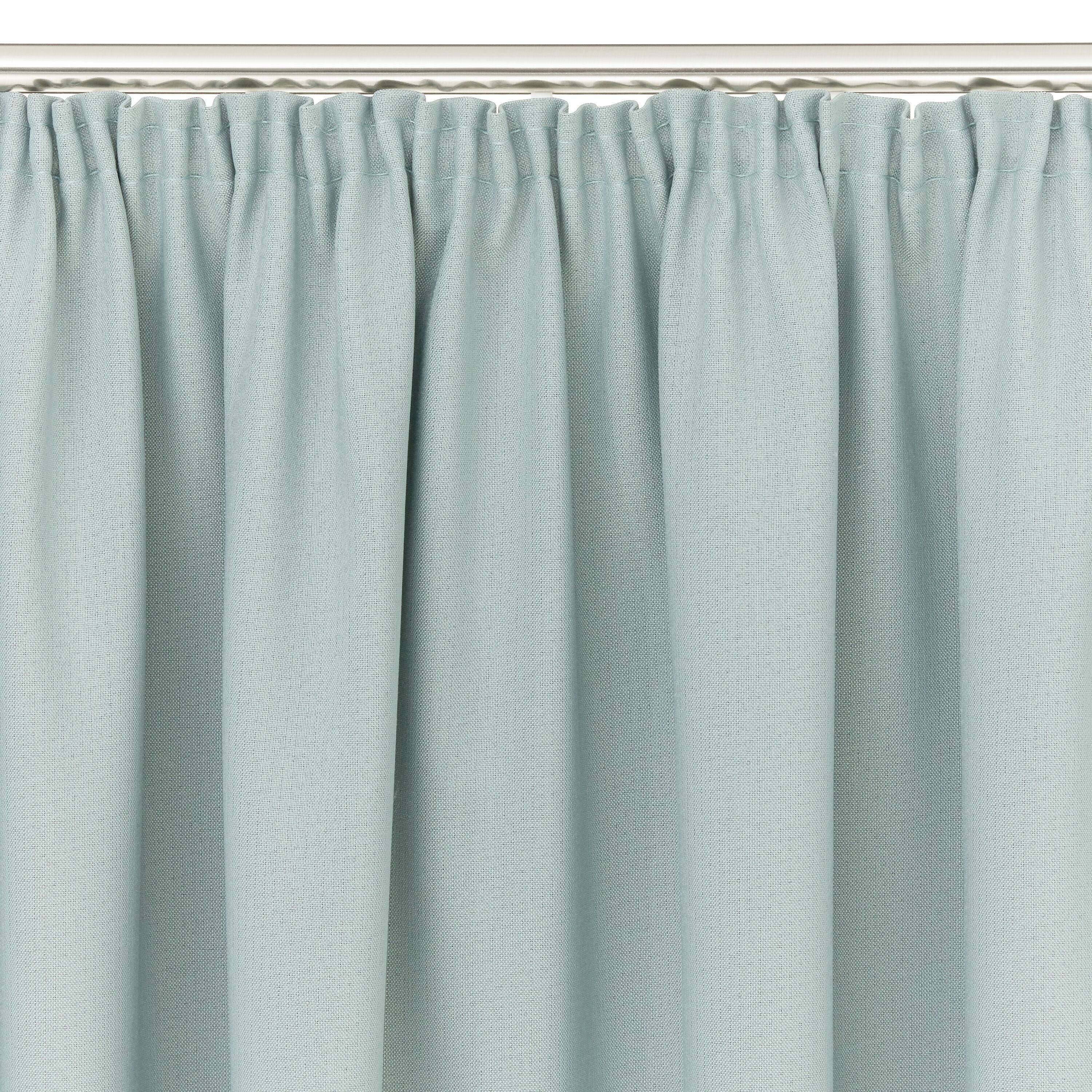 ELORA II Nachtvorhang blue surf - Mint / B: 150.0 cm x H: 270.0 cm