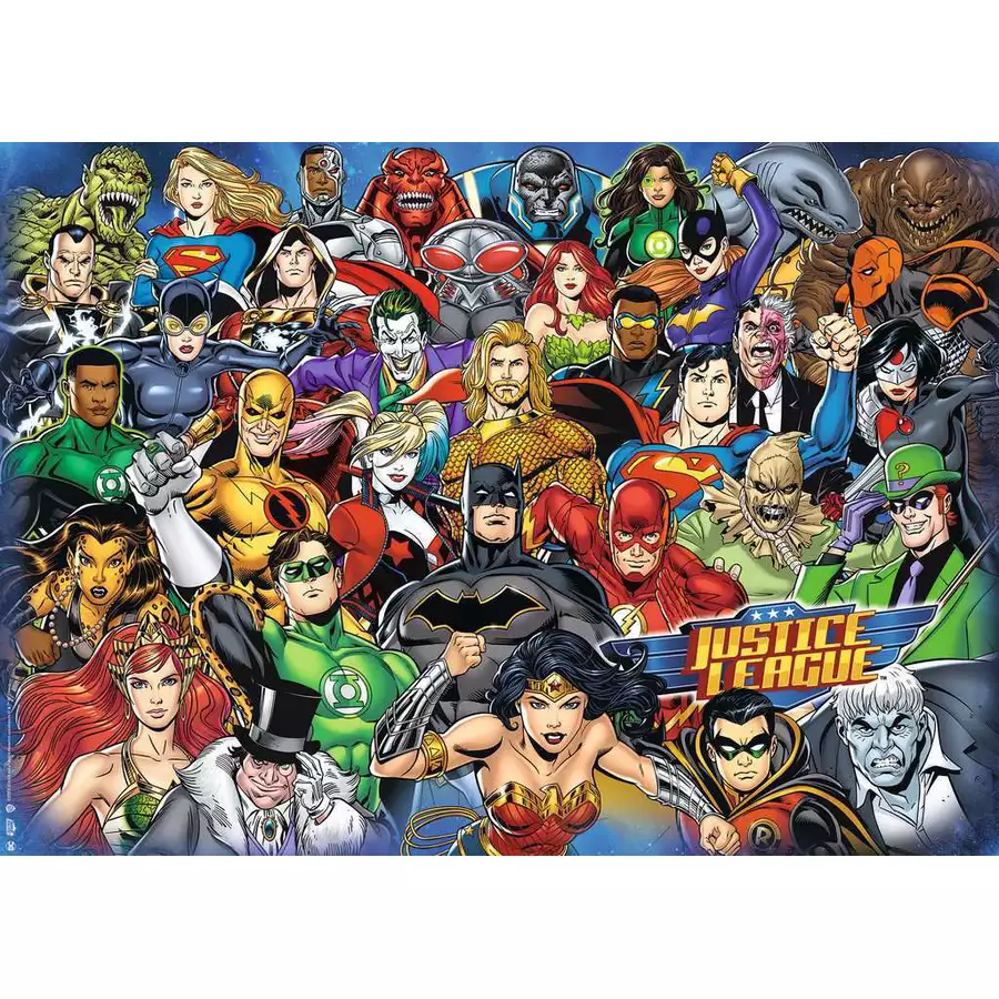 Ravensburger Challenge DC Comics bunt