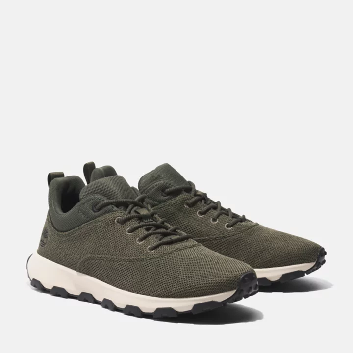 Basket Winsor Park pour homme en vert foncé