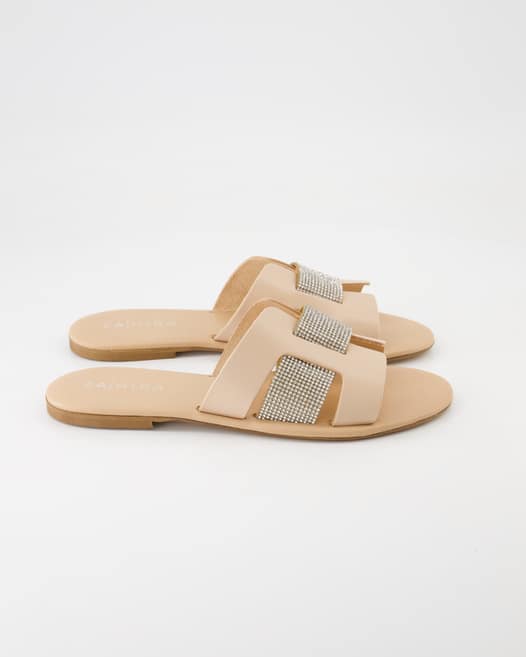 Zahira 12260 Pantoletten in Beige