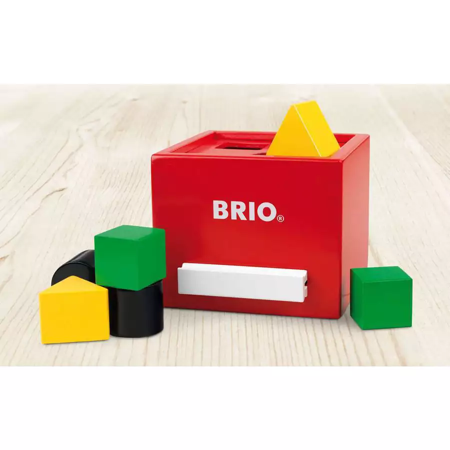 Brio Rote Sortier-Box bunt
