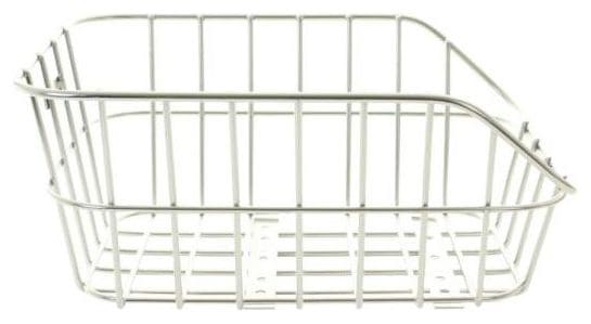 BASIL Panier À Vélo Cento Avec Porte-Bagages 45 X 33 X 21 Cm - Aluminium