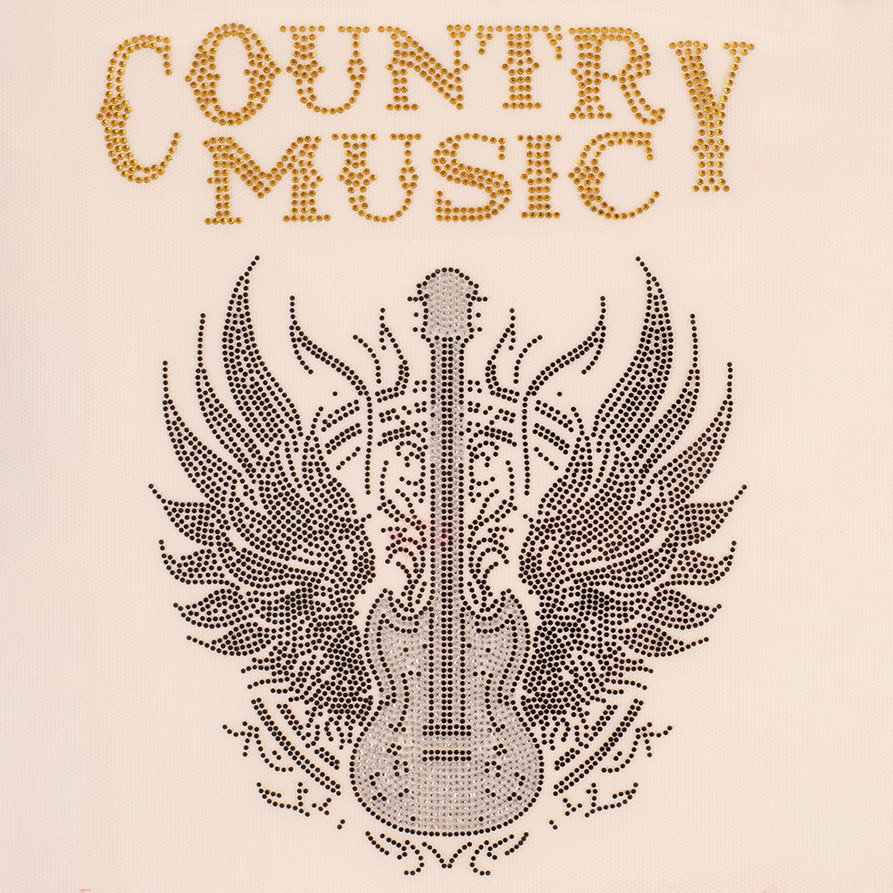 Glitter transfer Country Music