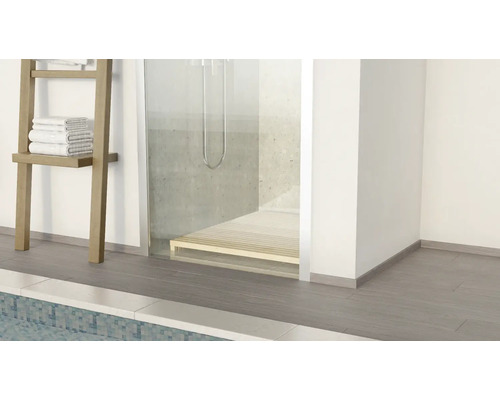 SKANDOR PVC plint KU48L Portland Eiken grijs FOEI827 15 x 38,5 x 2400 mm