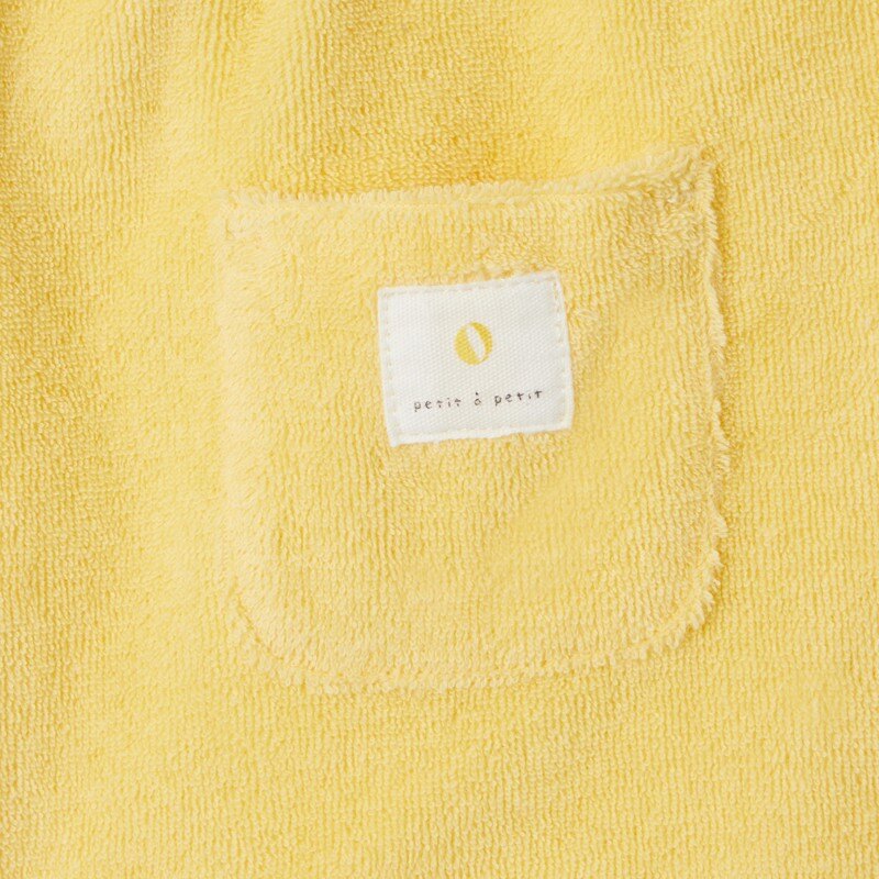 Short en coton éponge bio jaune naissance Absorba Jaune