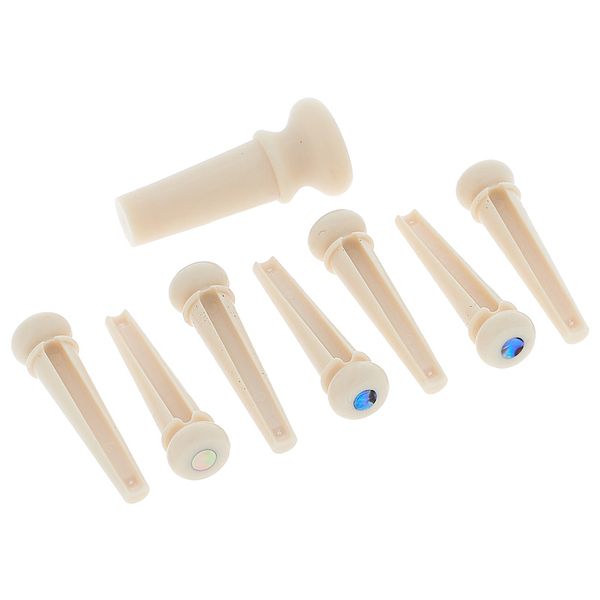 Martin Guitar Bridge & End Pin White (Pearl)