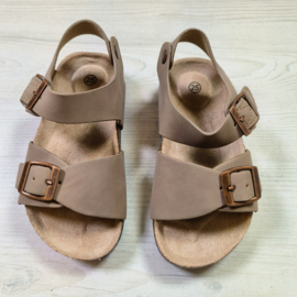 Tough boys sandal - Taupe (met klittenband)