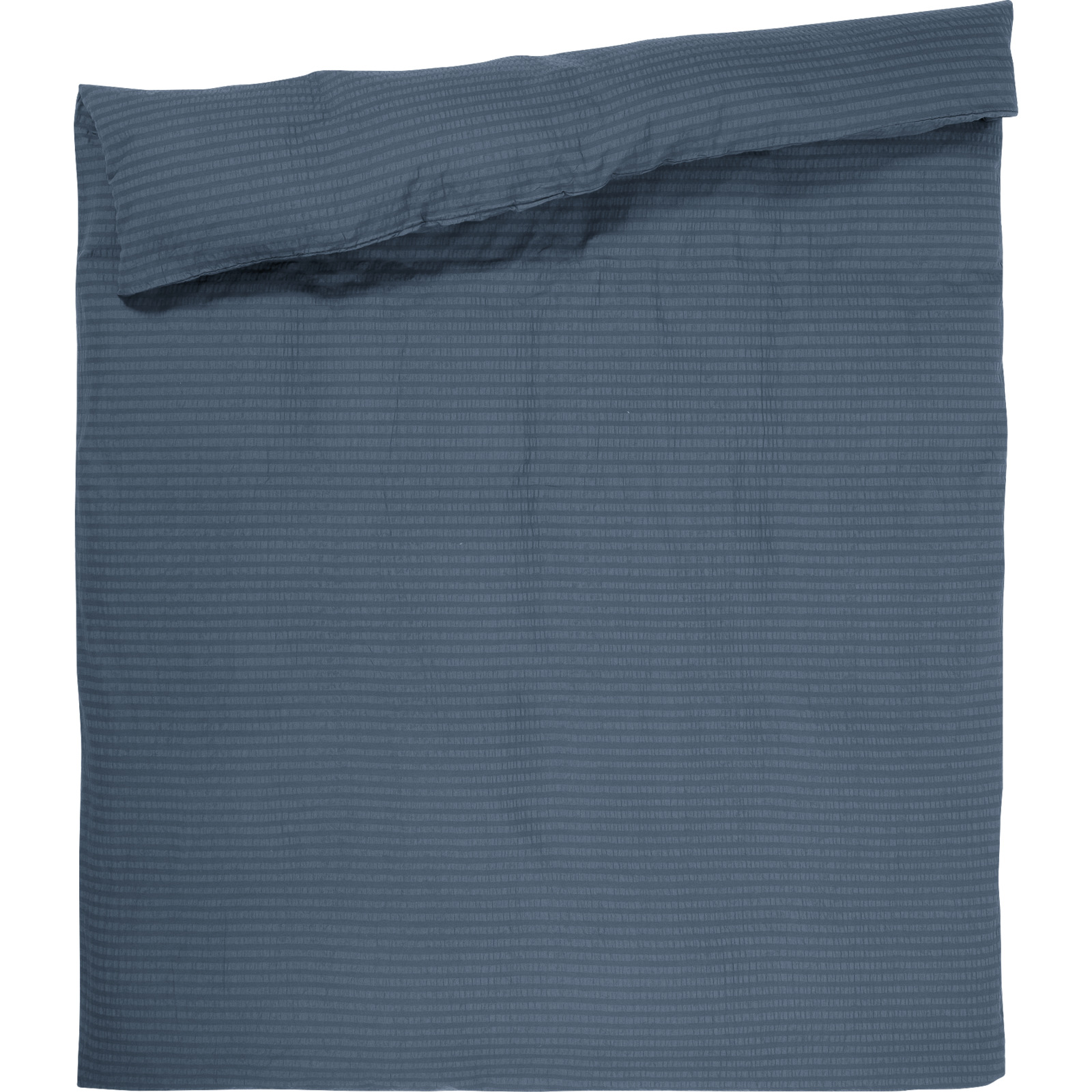 Bettwäsche Seersucker Renforcé 65x65 Kissenbezug, blau
