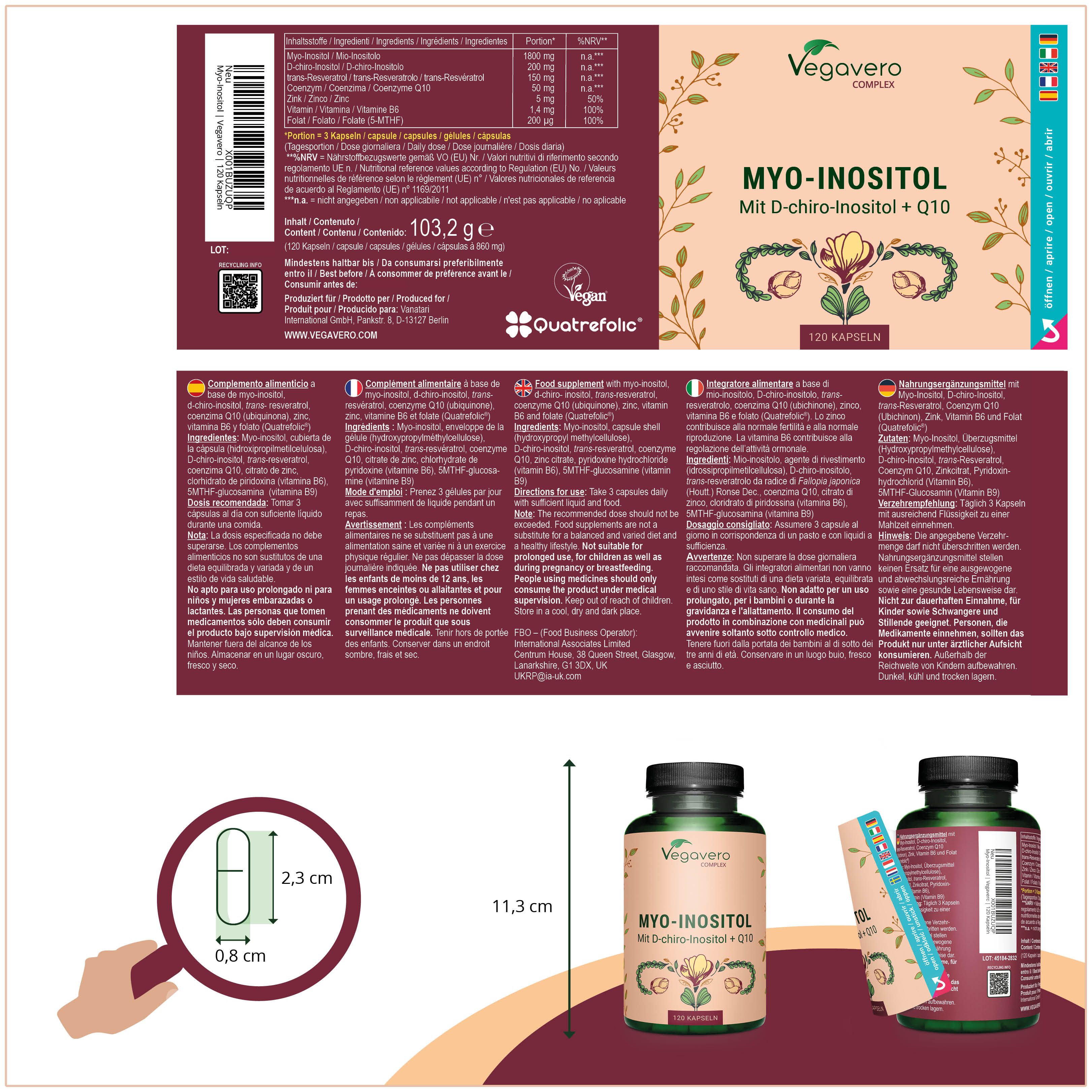 VEGAVERO Myo-Inositol Complex
