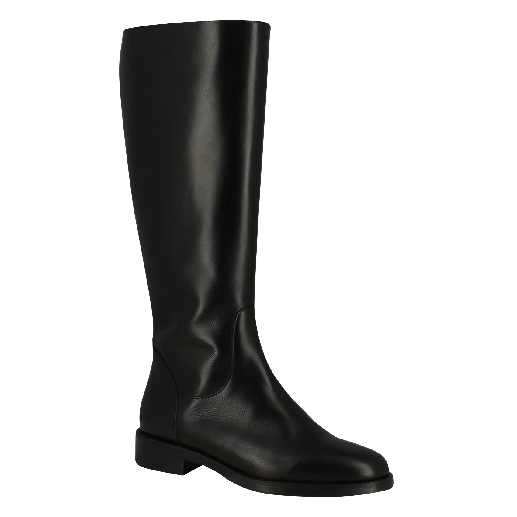 FLOWER - Bottes en cuir | Noir