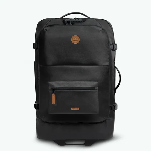 Valise souple 2 roues medium Berlin noir