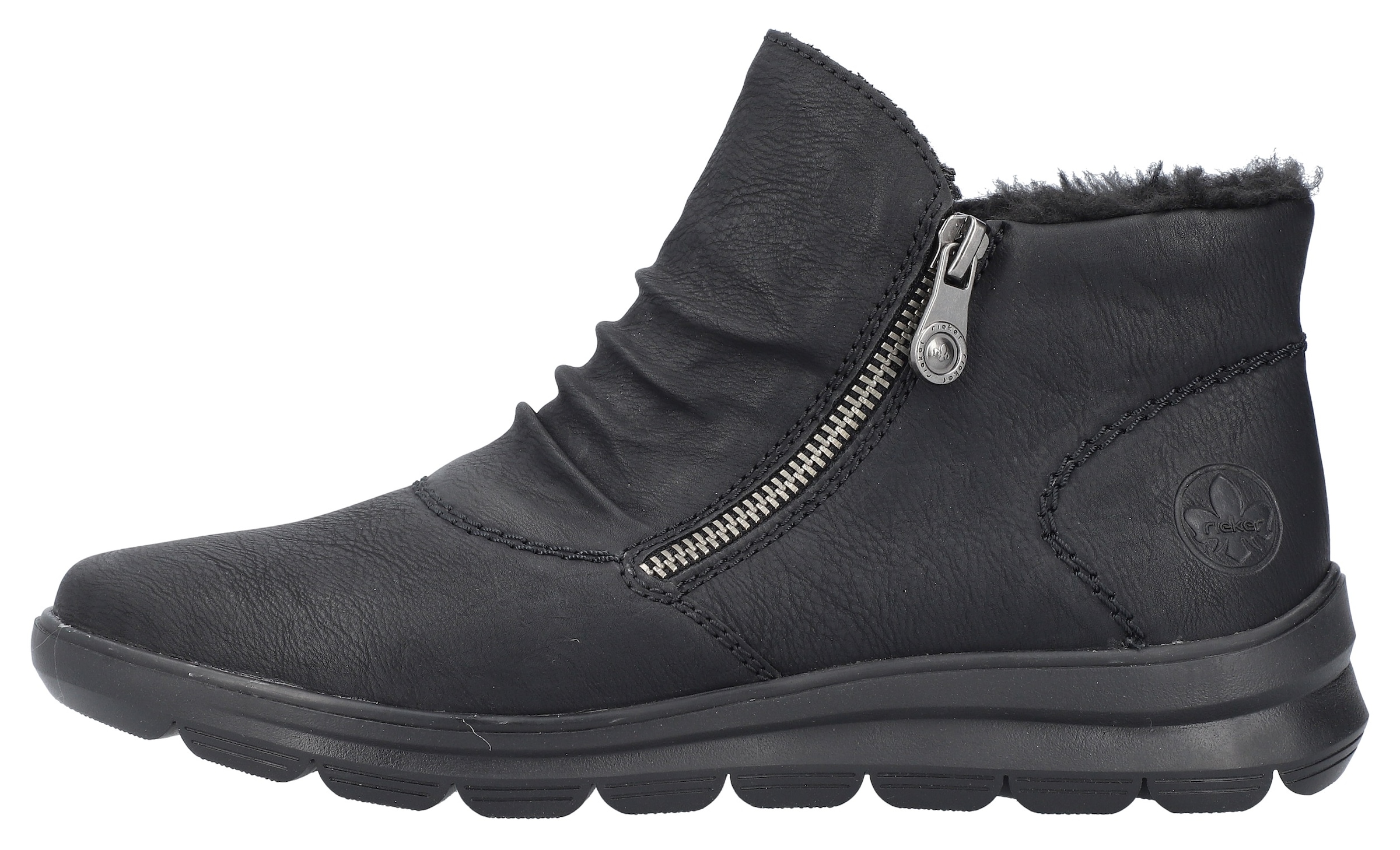 Rieker Winterboots  Stiefelette, Warmfutter, Boots mit herausnehmbarer Textilsohle