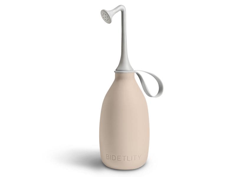 Bidetlity Po-Dusche Bidet 450 ml Soft Sand Mobile Intimdusche, Po-Dusche