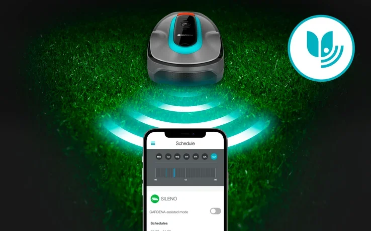Gardena Robotplæneklipper smart SILENO life, LONA-teknologi, 1100 m²