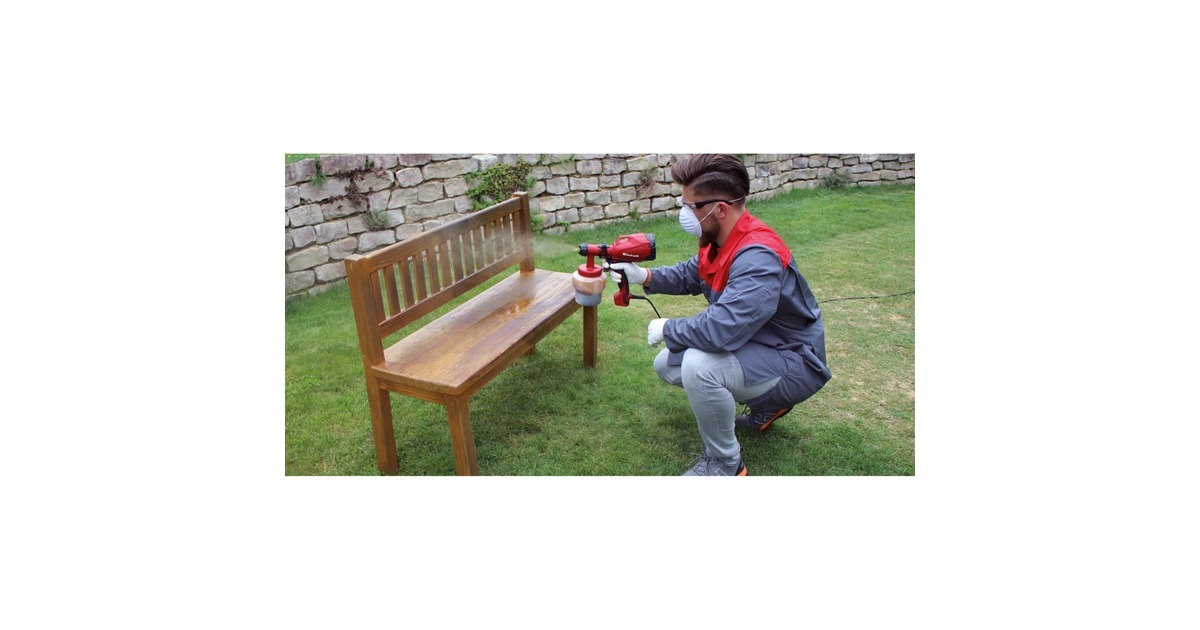 EINHELLVerfspuitsysteem TC-SY 400P spuitpistool  (Rood/zwart)
