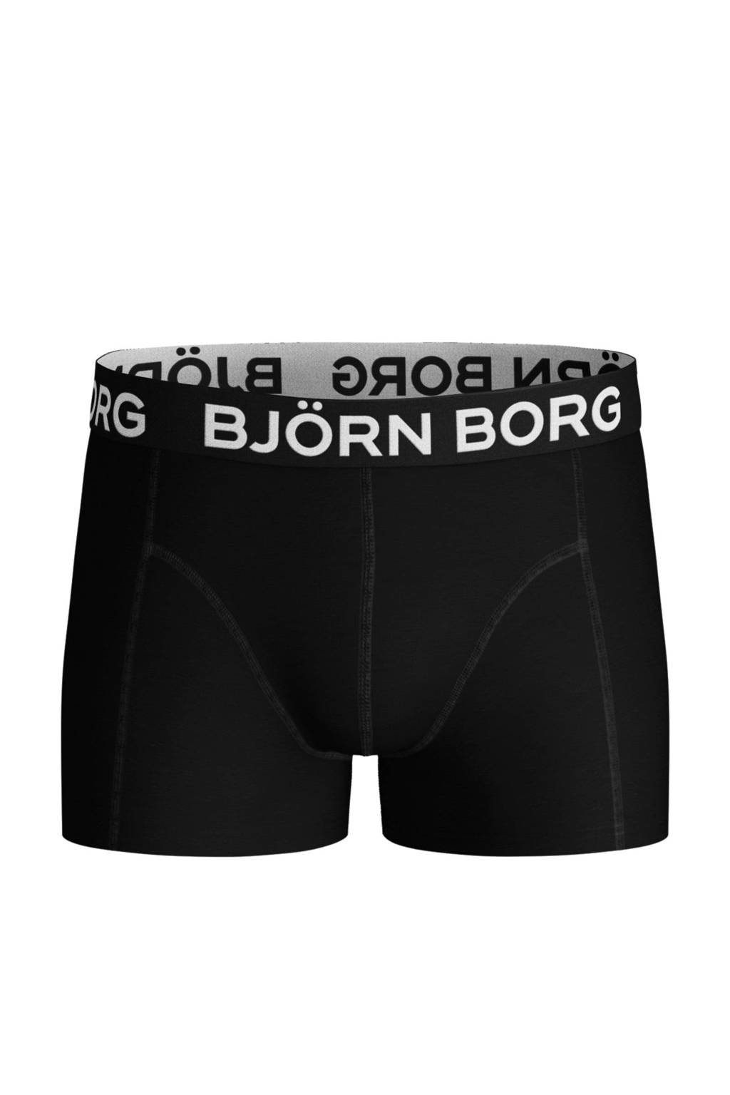 Mooie kwaliteit en pasvormboxershort - set van 5 blauw/zwart/grijs