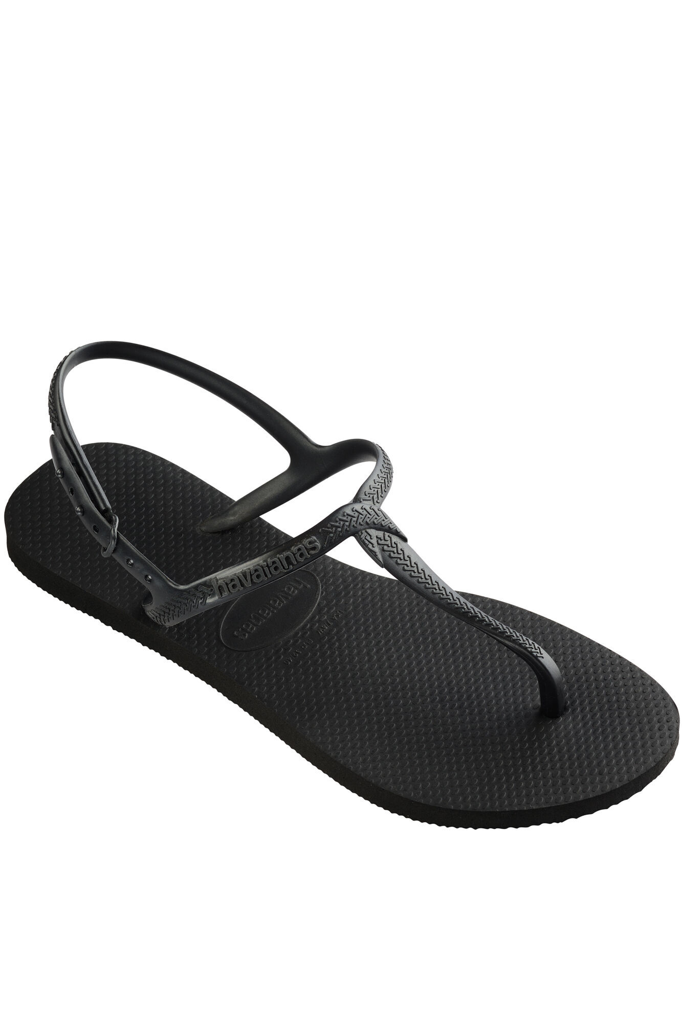 Chinelo Hav. Twist - preto