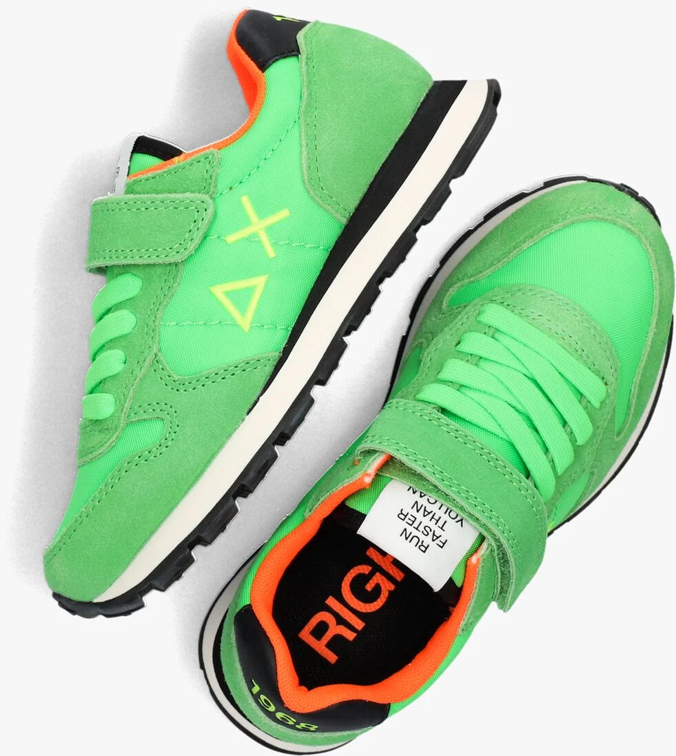 SUN68 groene sun68 lage sneakers boys tom solid