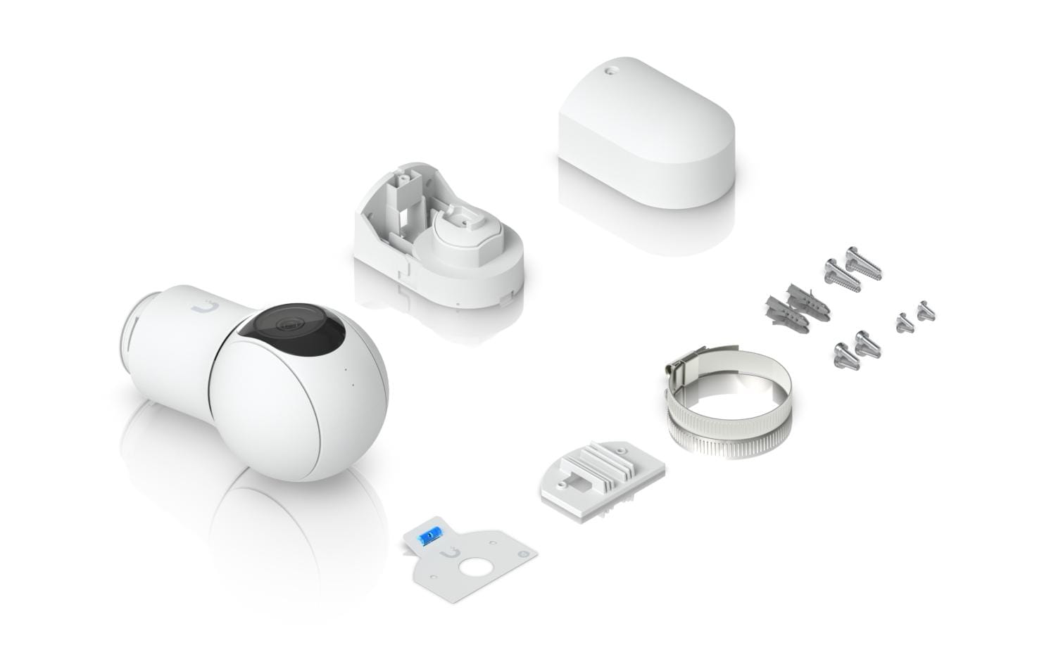 Netzwerkkamera G5 PTZ Weiss<br>Kompakte PTZ-Kamera mit 2K-Auflösung, Smart Detection und wetterfestem Gehäuse für professionelle Sicherheitsanwendungen