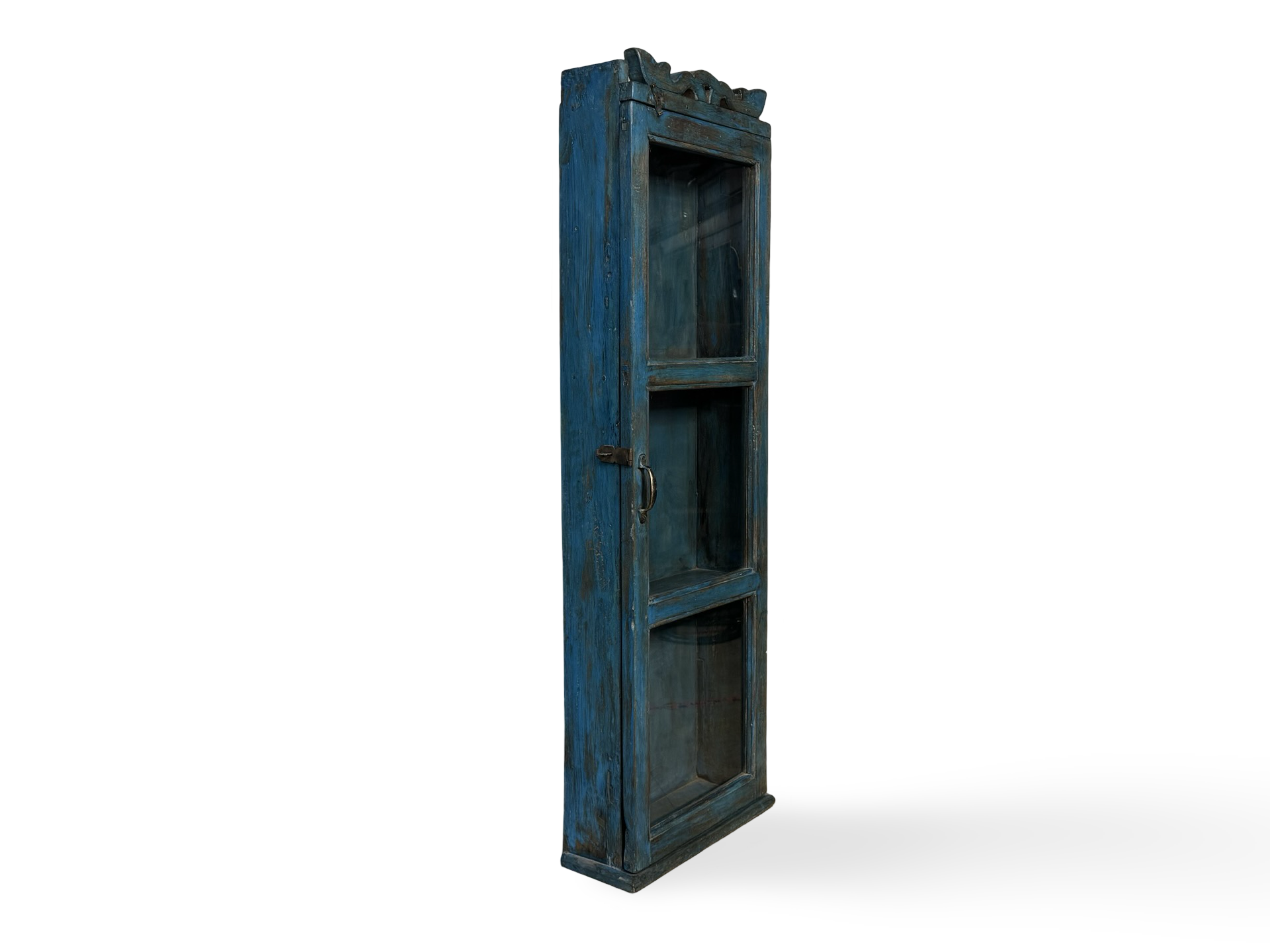 Hangkast blauw uniek