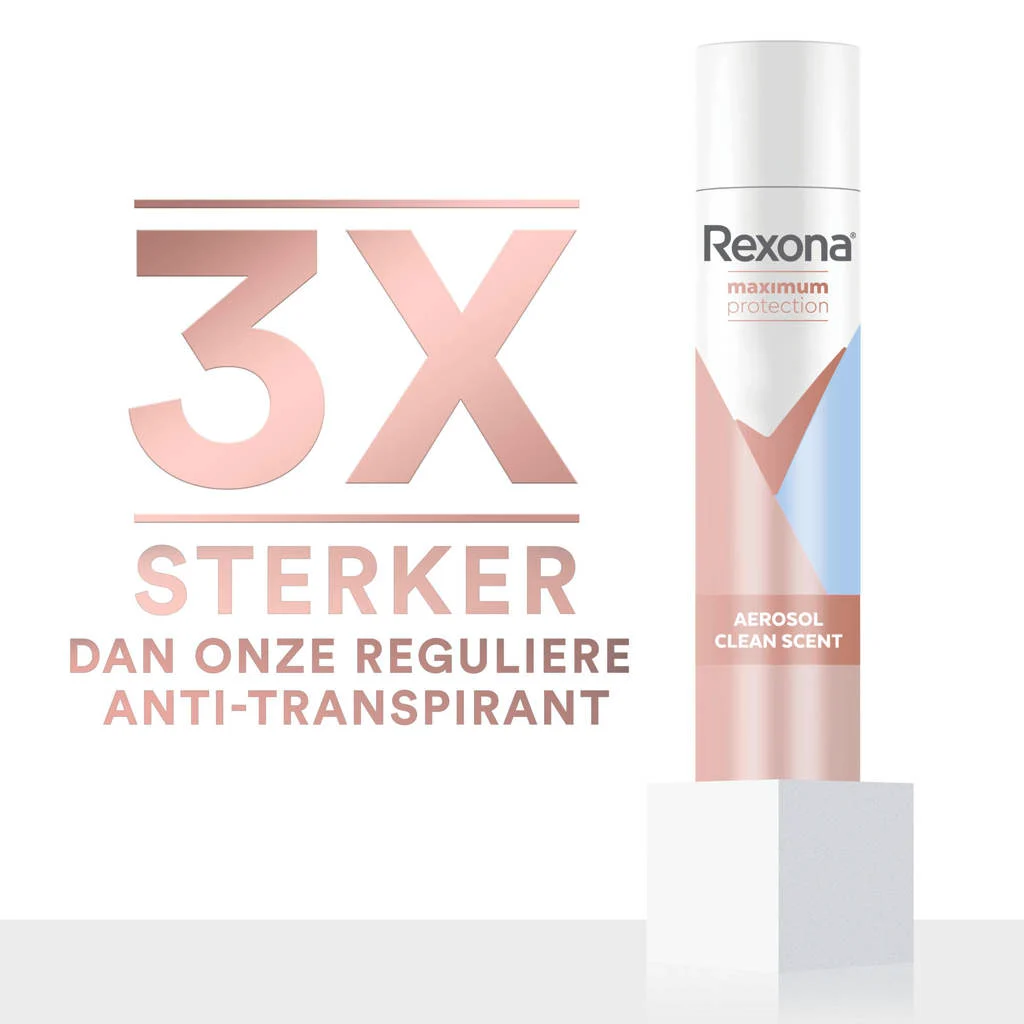 Clean Scent anti-transpirant spray - 6 x 100 ml