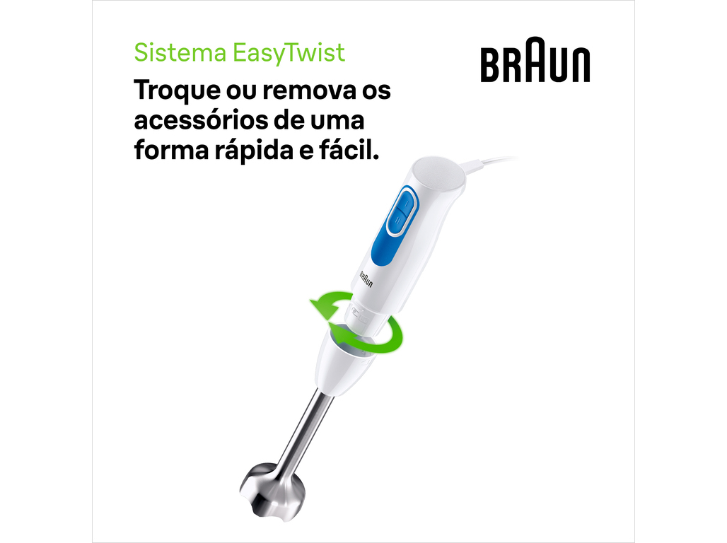 VARINHA MÁGICA BRAUN MULTIQUICK 2 MQ20.001MWH (600 W - BRANCO)