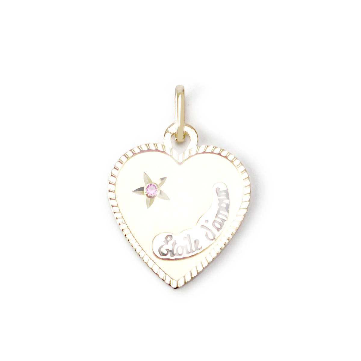 Pendentif d'occasion or 750 jaune rubis