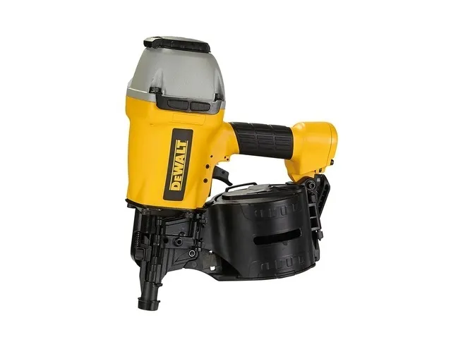 DeWALT DPN90C-XJ, Sømpistol, Vinklet magasin, Sekventiel tilstand, Sort, Rustfrit stål, Gul, Aluminium, 15°