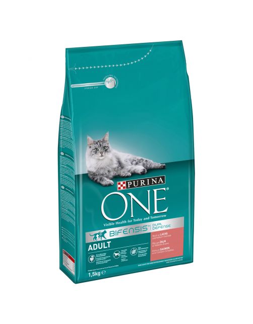 Purina One Adult Zalm&Granen - Kattenvoer