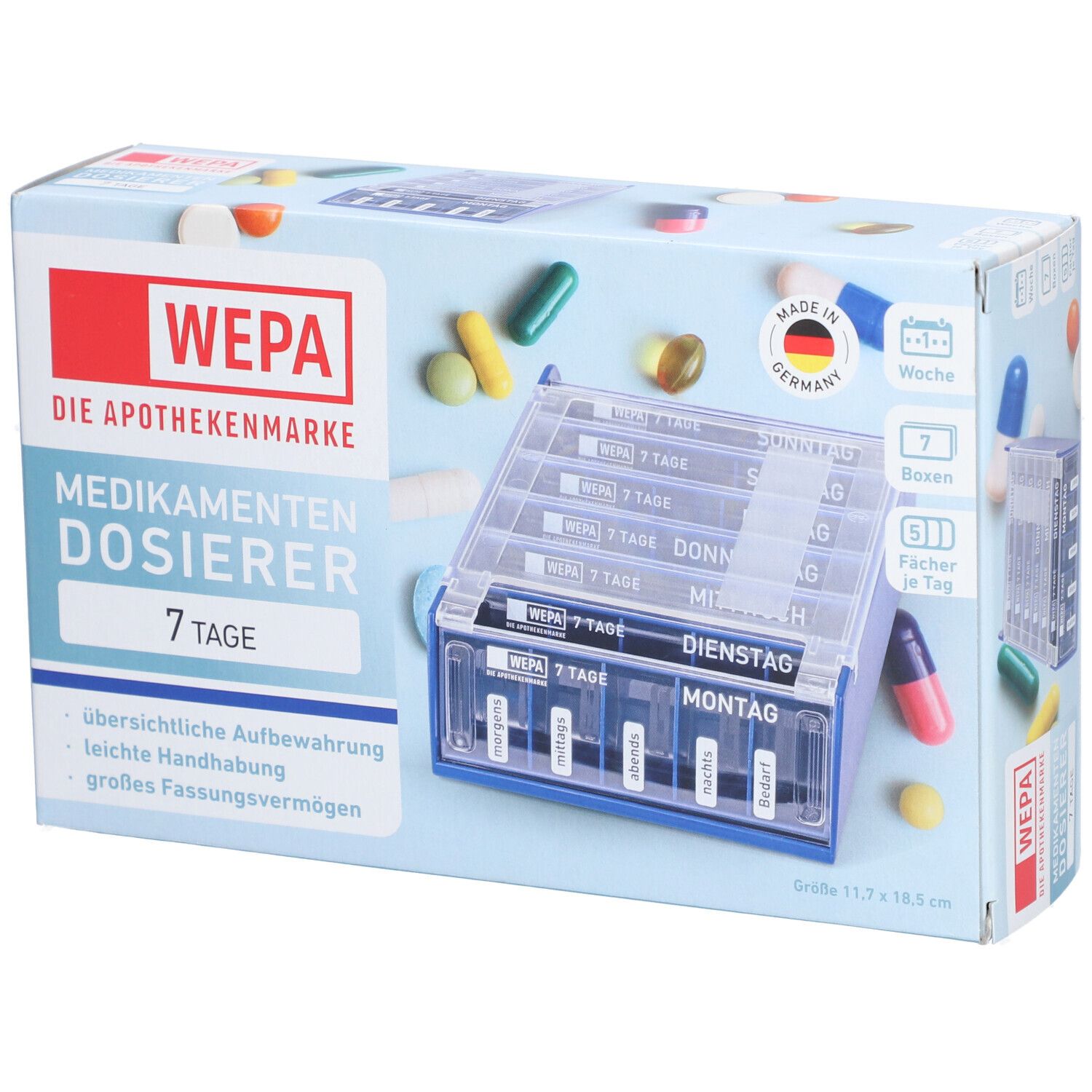 WEPA 7 Tage Wochenmagazin blau