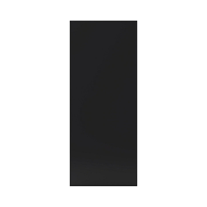 Porte de colonne de cuisine Pasilla noir mat L. 60 cm x H. 150 cm GoodHome
