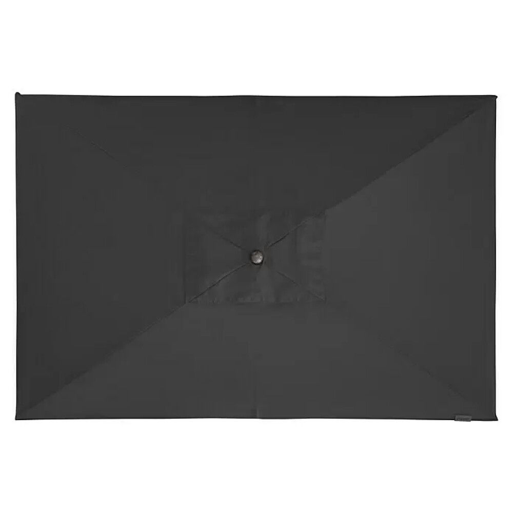 PARASOLL DOPPLER ALU WOOD ULTRA 300X200CM SVART