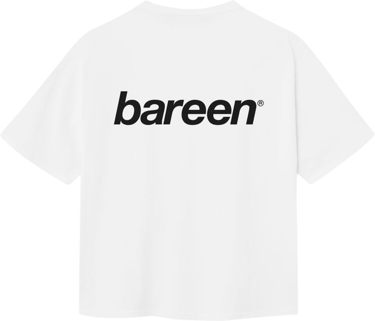 Bareen Box Fit Heavy - Logo - White White