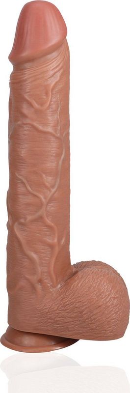 Extra Large Straight with Balls 15 / 38 cm - Tan