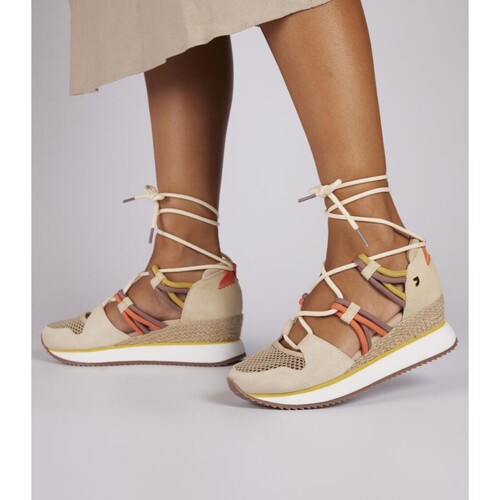 Gioseppo - SNEAKER ABIERTA CON CUÑA PARA MUJERIONA BEIGE Beige