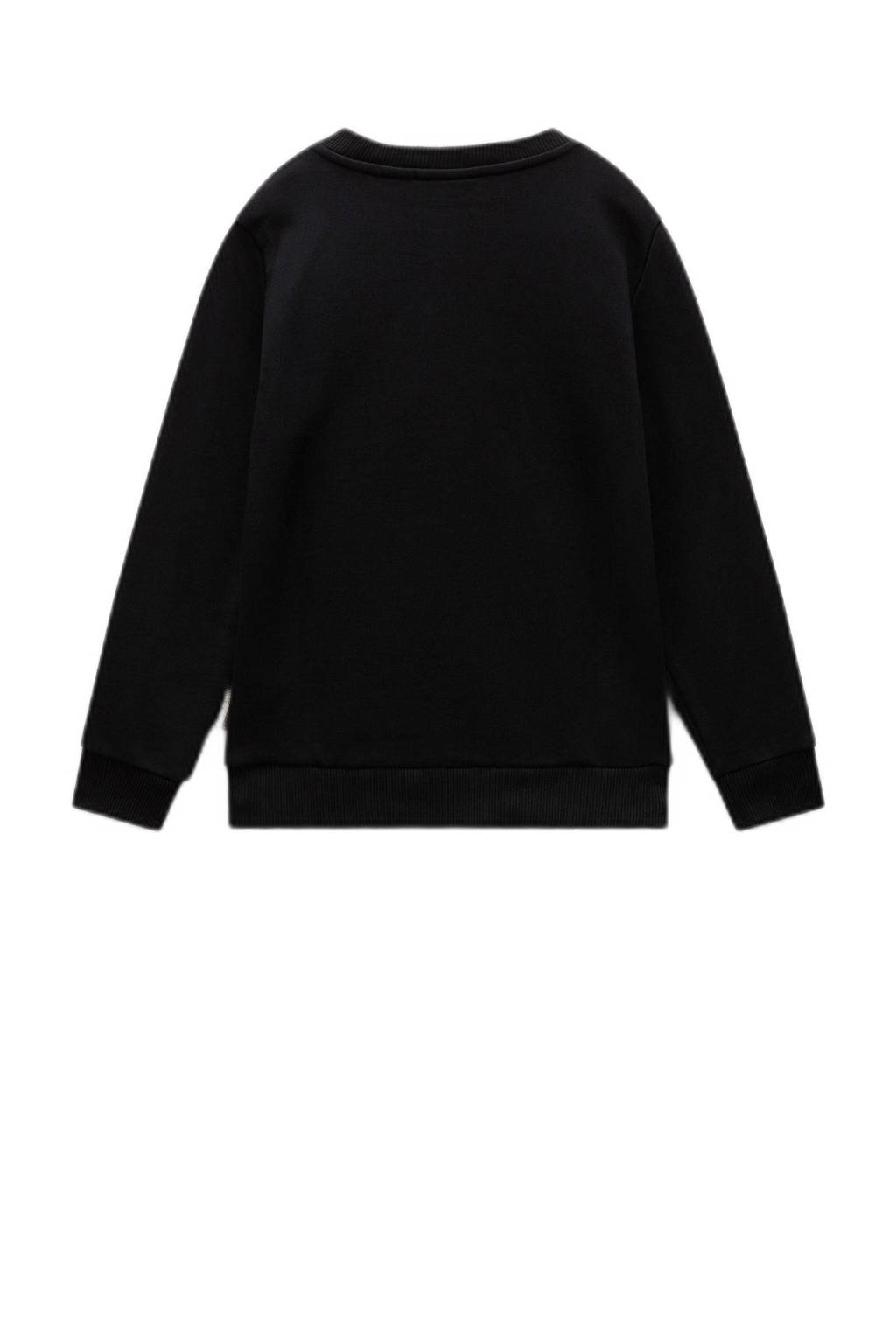 Napapijri sweater met logo zwart
