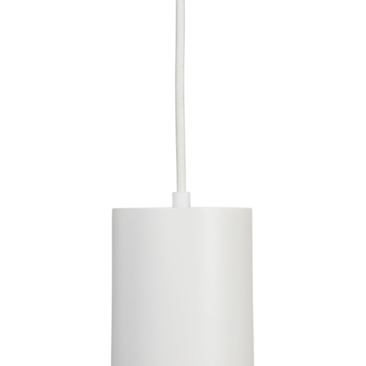 Design hanglamp wit incl. rail adapter 1-fase - Iconic Tubo