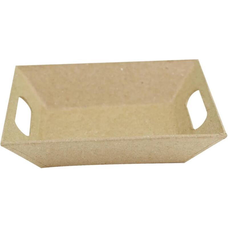 Petit plateau moderne 10x12x2,7cm - Kraft