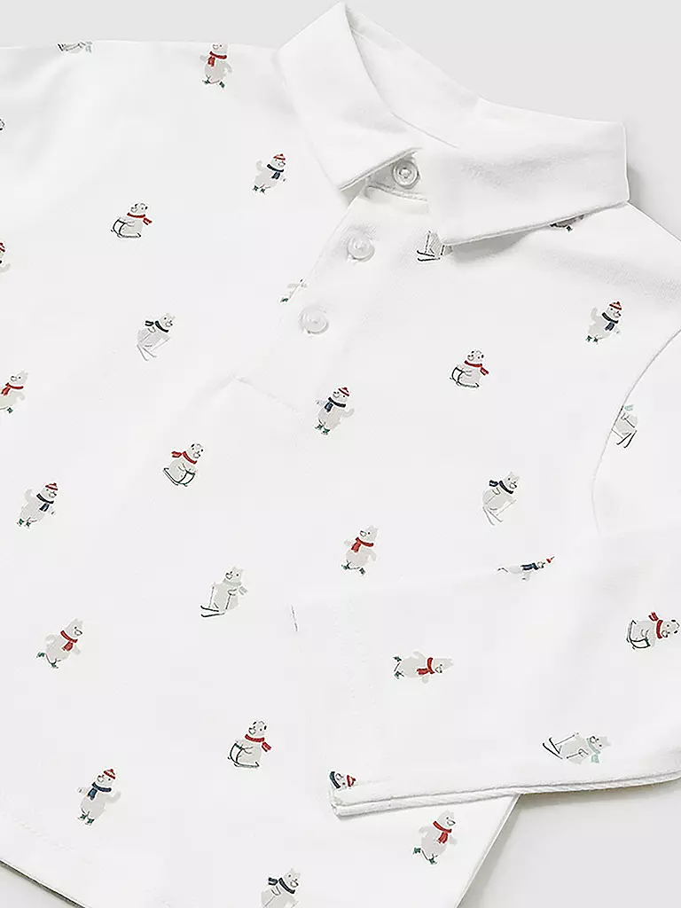 MAYORAL Baby Poloshirt  weiss