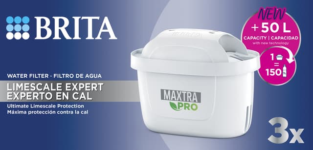 Brita MXPro Limescale Expert vandfilter 1050821 (hvid)