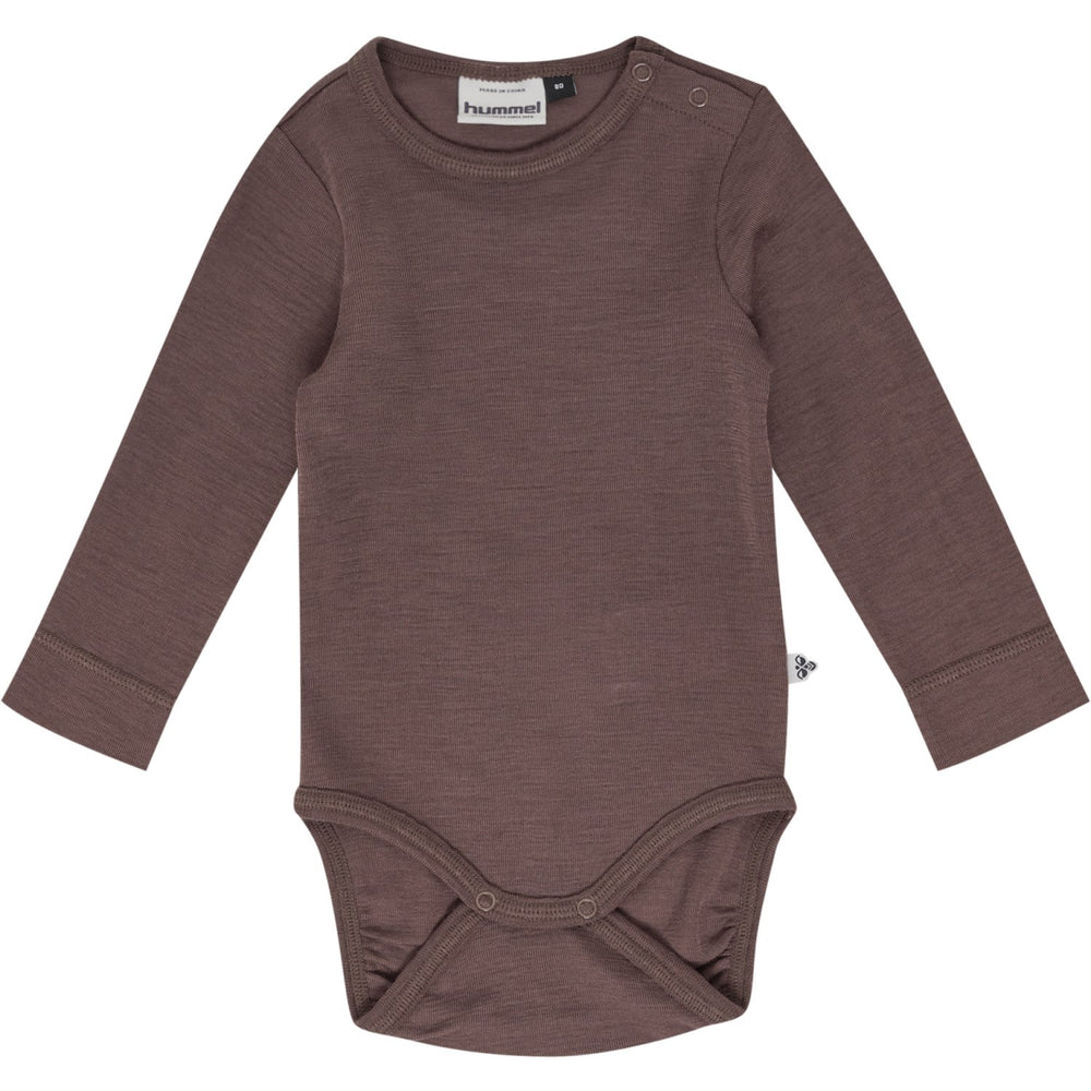 Køb Hummel Twilight Mauve Mini Uld Rib Body L/S