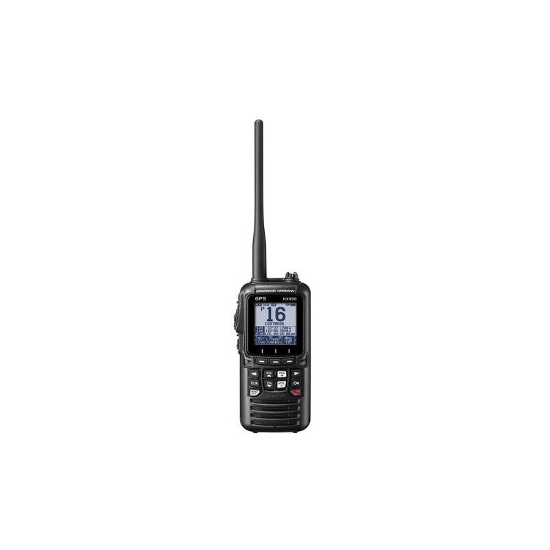 Radio Vhf Portable Standard Horizon 6W Etanche Flottante Gps Grand Ecran Sth-Hx890e