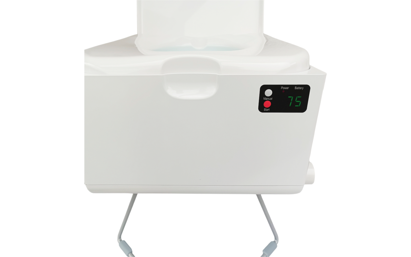 LooSeal® EVO mobile Verschweißer-Toilette silber