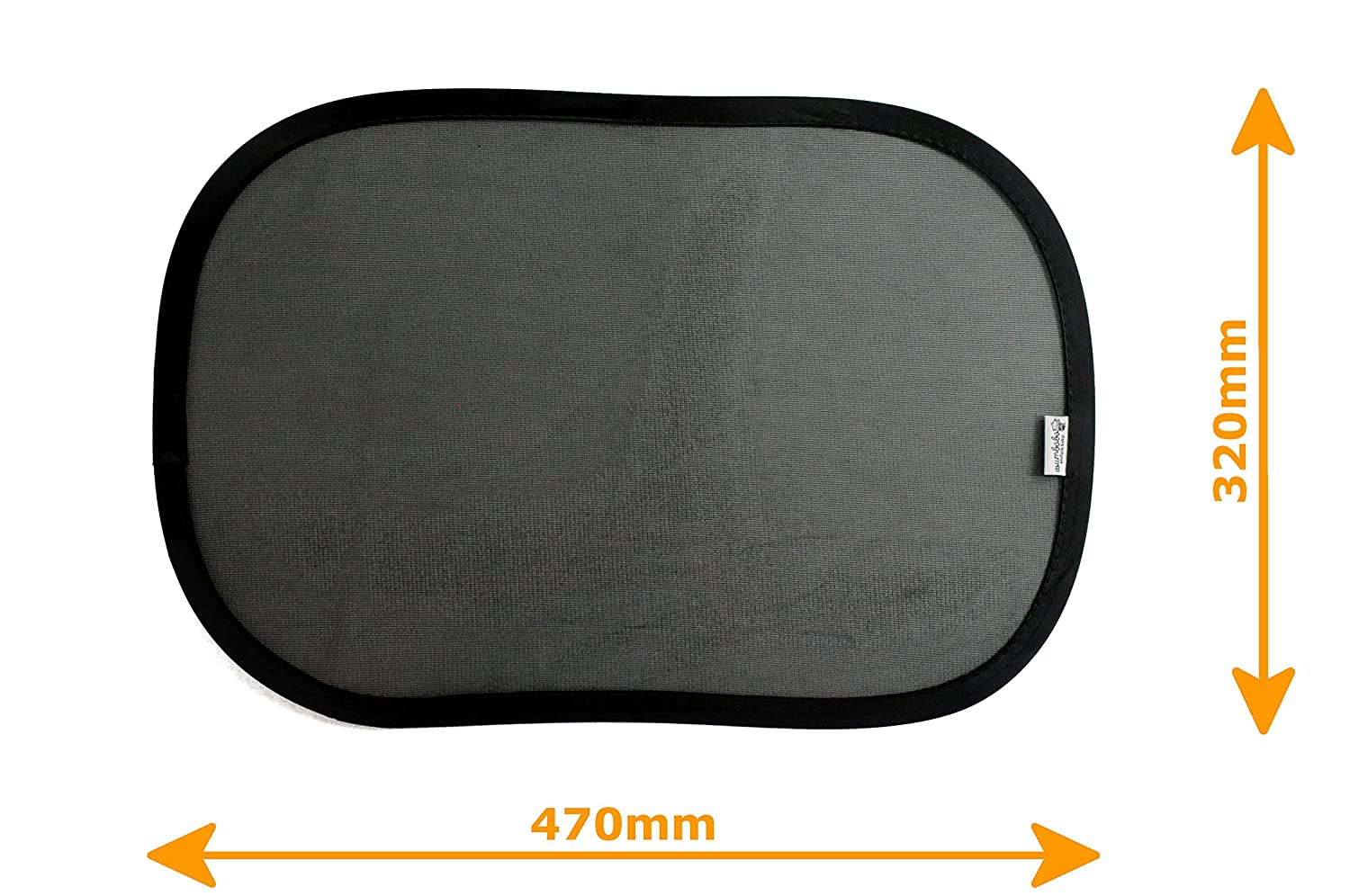 Wumbi 2x Kfz Fenster Sonnenschutz Sonnenblende UV-Schutz Auto