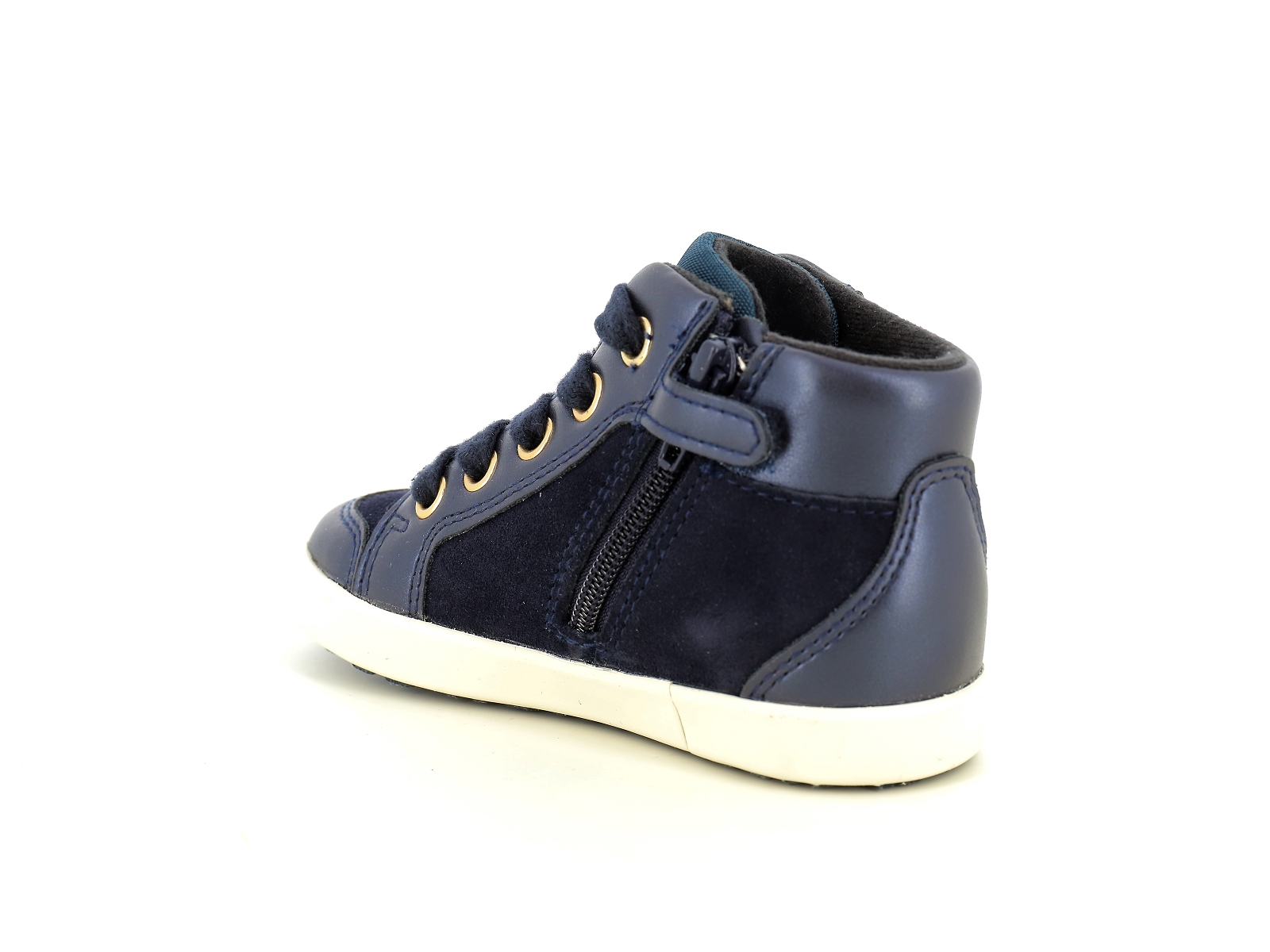 Geox-B KILWI FILLE B36D5B Matières combinées Marine