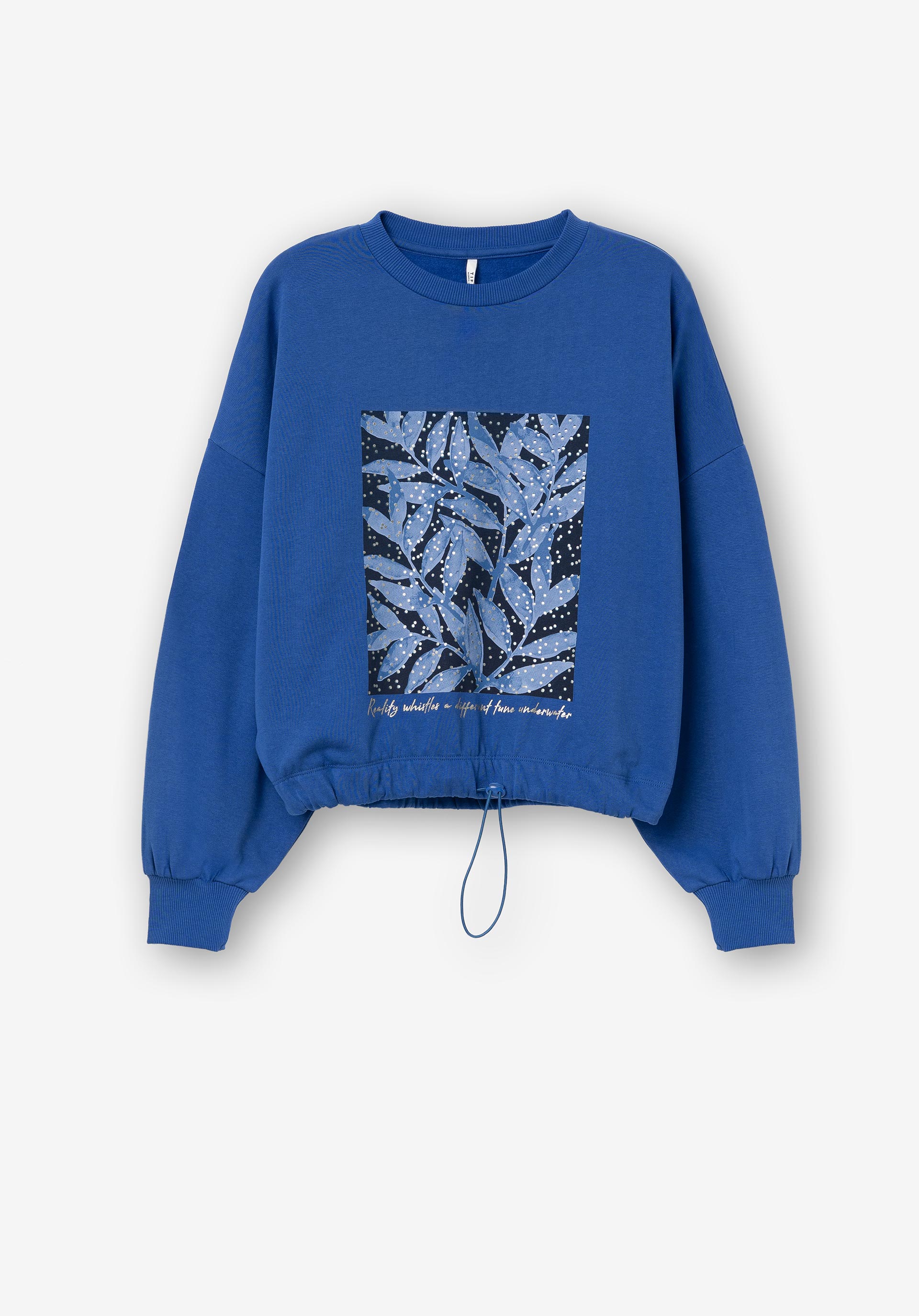 Sweatshirt com Estampado Frontal