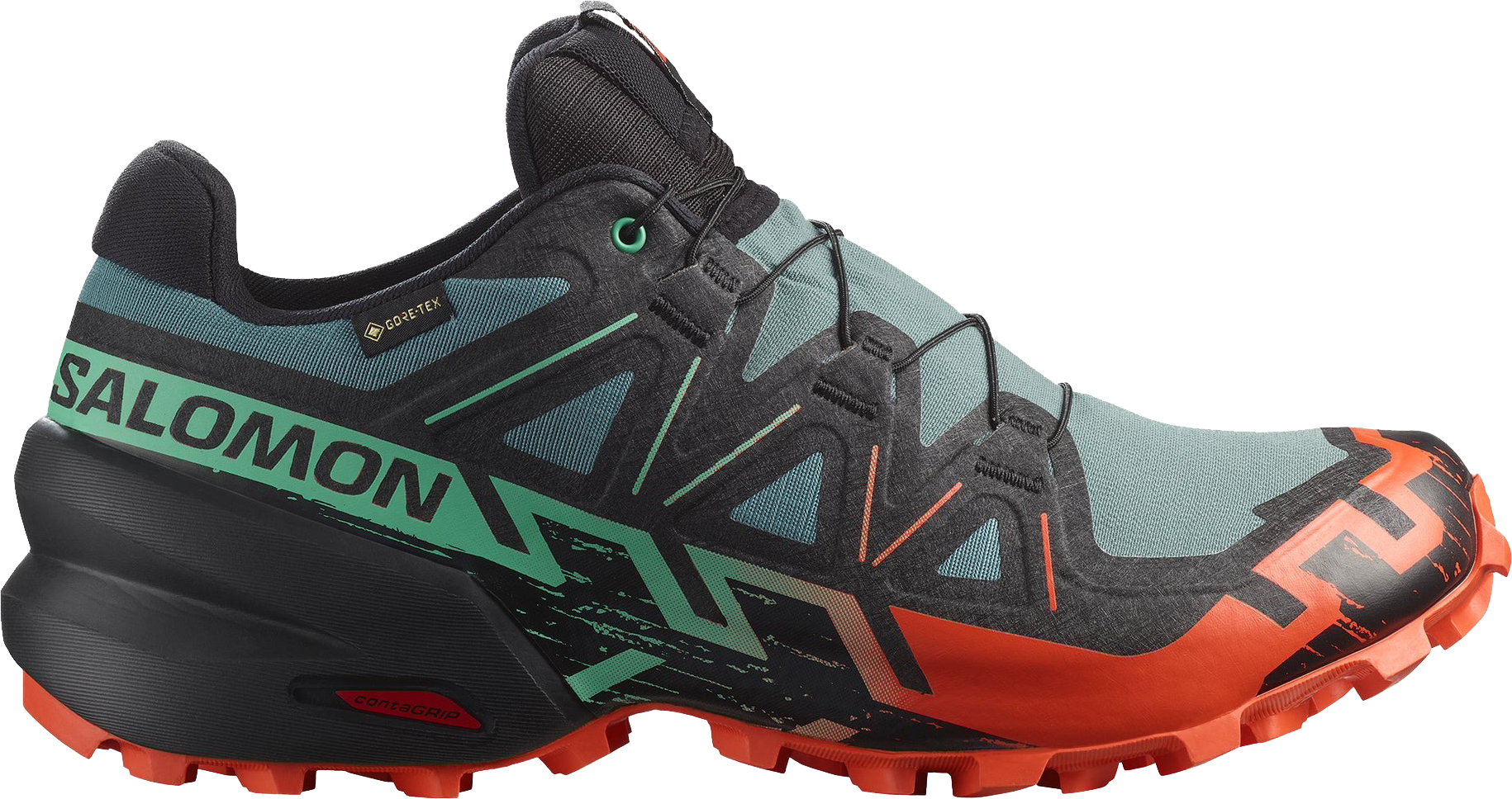 Speedcross 6 GTX Herre North Atlantic/Black/ Cherry Tomato