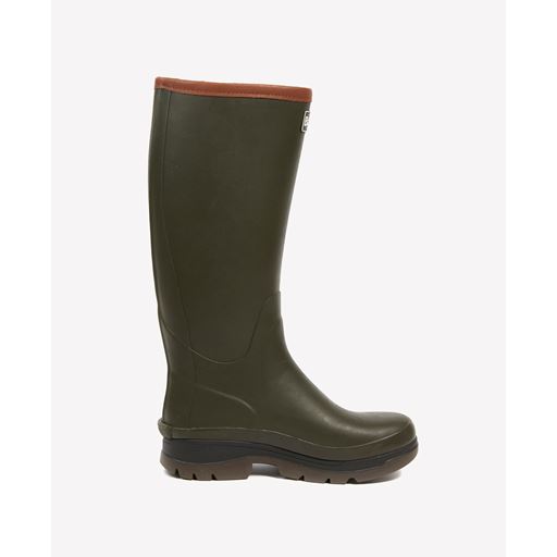 Barbour Tempest Tall Wllington Gummistøvler, Olive, 43