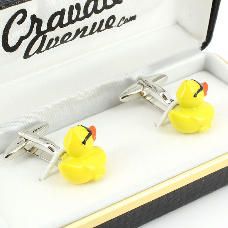 Boutons de manchette, Petit canard de bain
